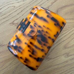 Forever New Tortoiseshell Clutch